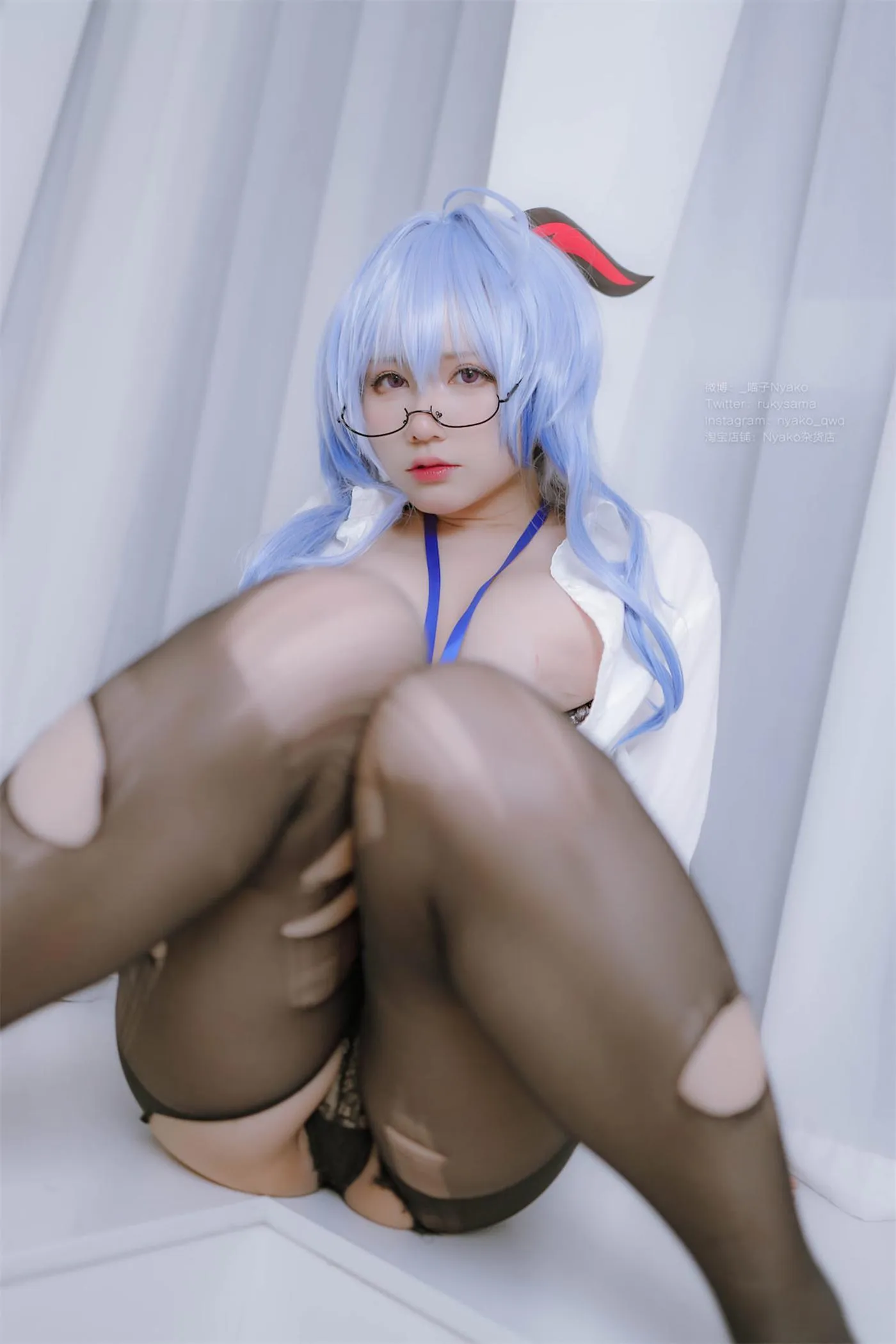 Nyako喵子 – NO.43 原神甘雨OL [79P]插图2